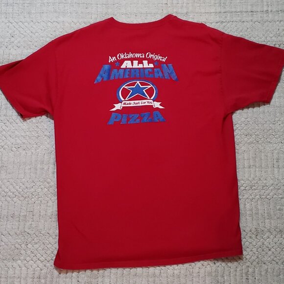 Oklahoma All‑American Pizza T‑Shirt – Size XL - Picture 3 of 9